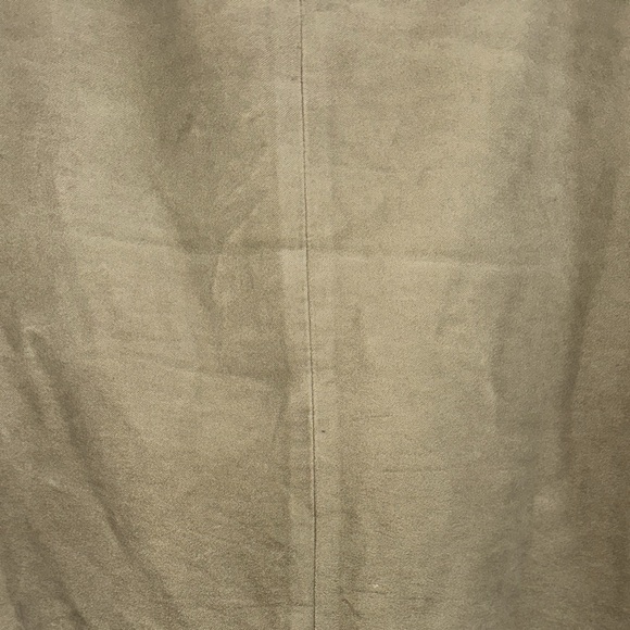 Banana Republic Men's Tan Trench Coat Velvet Size Large - Picture 12 of 15